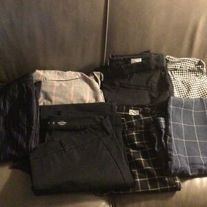 Gap/Old Navy Dress Pants, Lot of 7